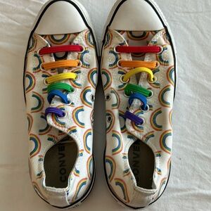 CONVERSE RAINBOWS-WOMENS 8